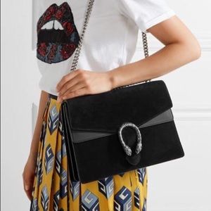 GUCCI Dionysus bag suede medium